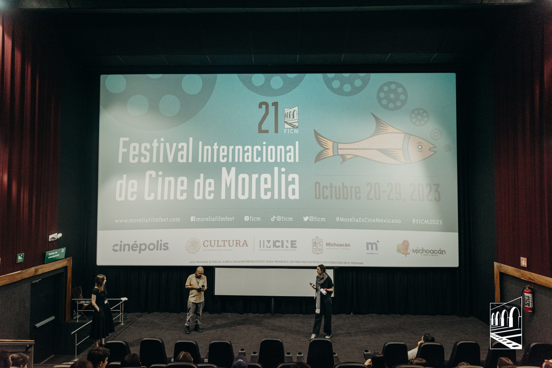 Función de ALMAS EN LA HOGUERA en el 21er FICM