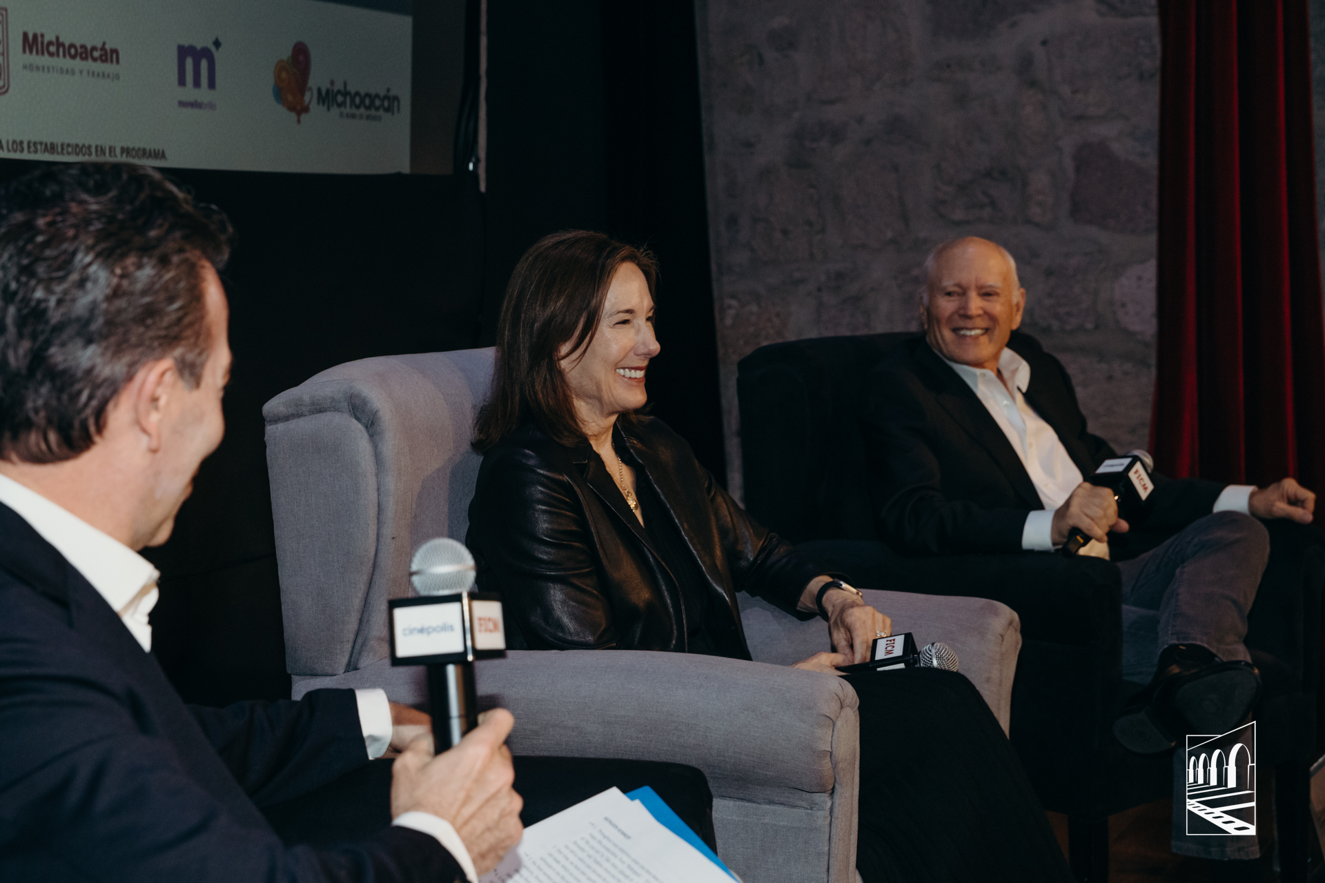 Alejandro Ramírez, Kathleen Kennedy, Frank Marshall