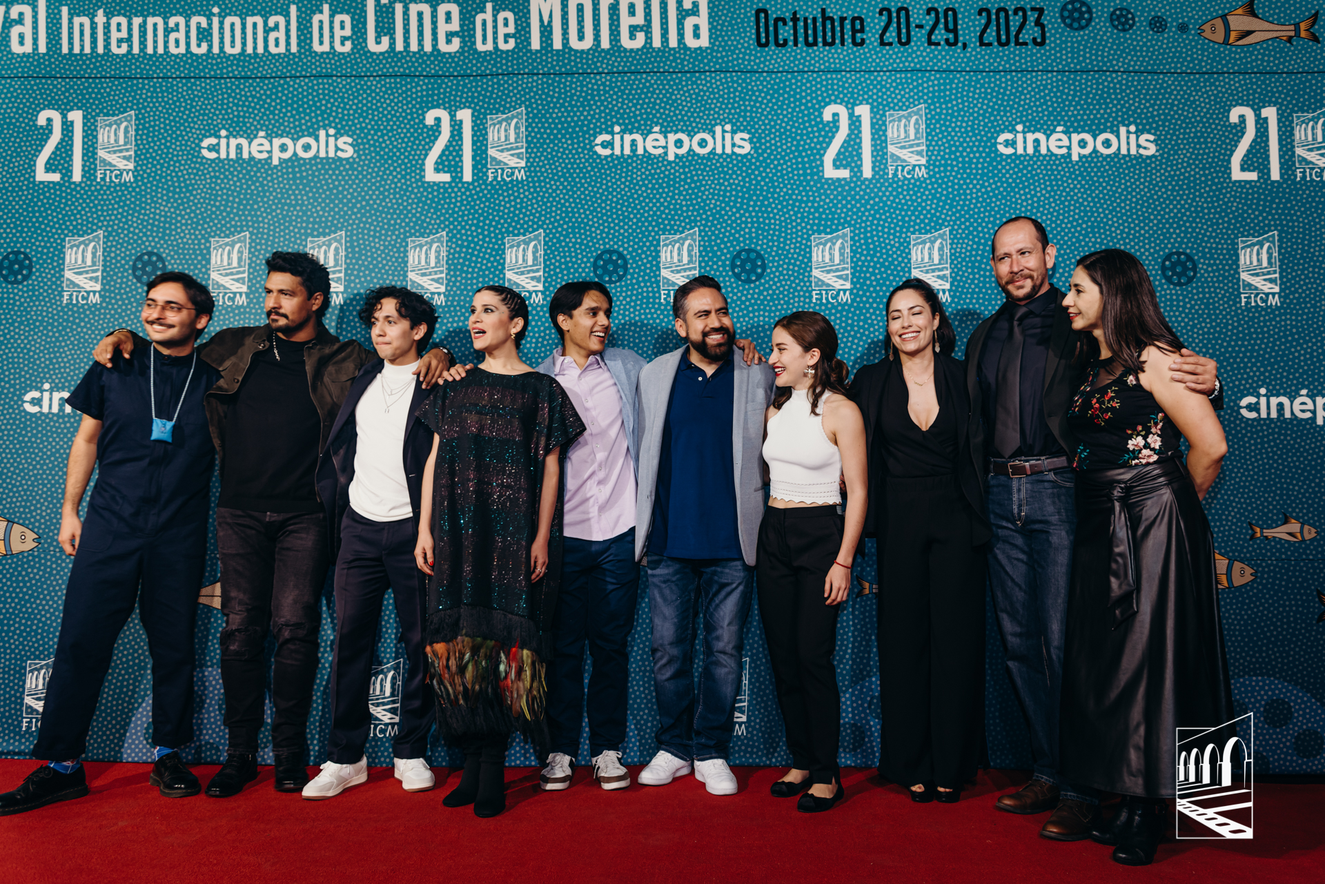 Alfombra roja de TODOS LOS INCENDIOS en el 21er FICM