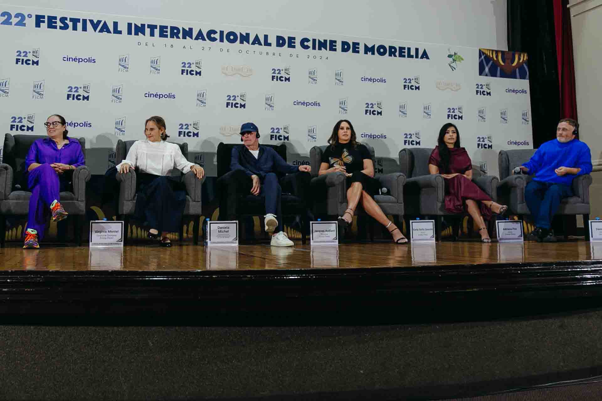 Conferencia de prensa de EMILIA PÉREZ 