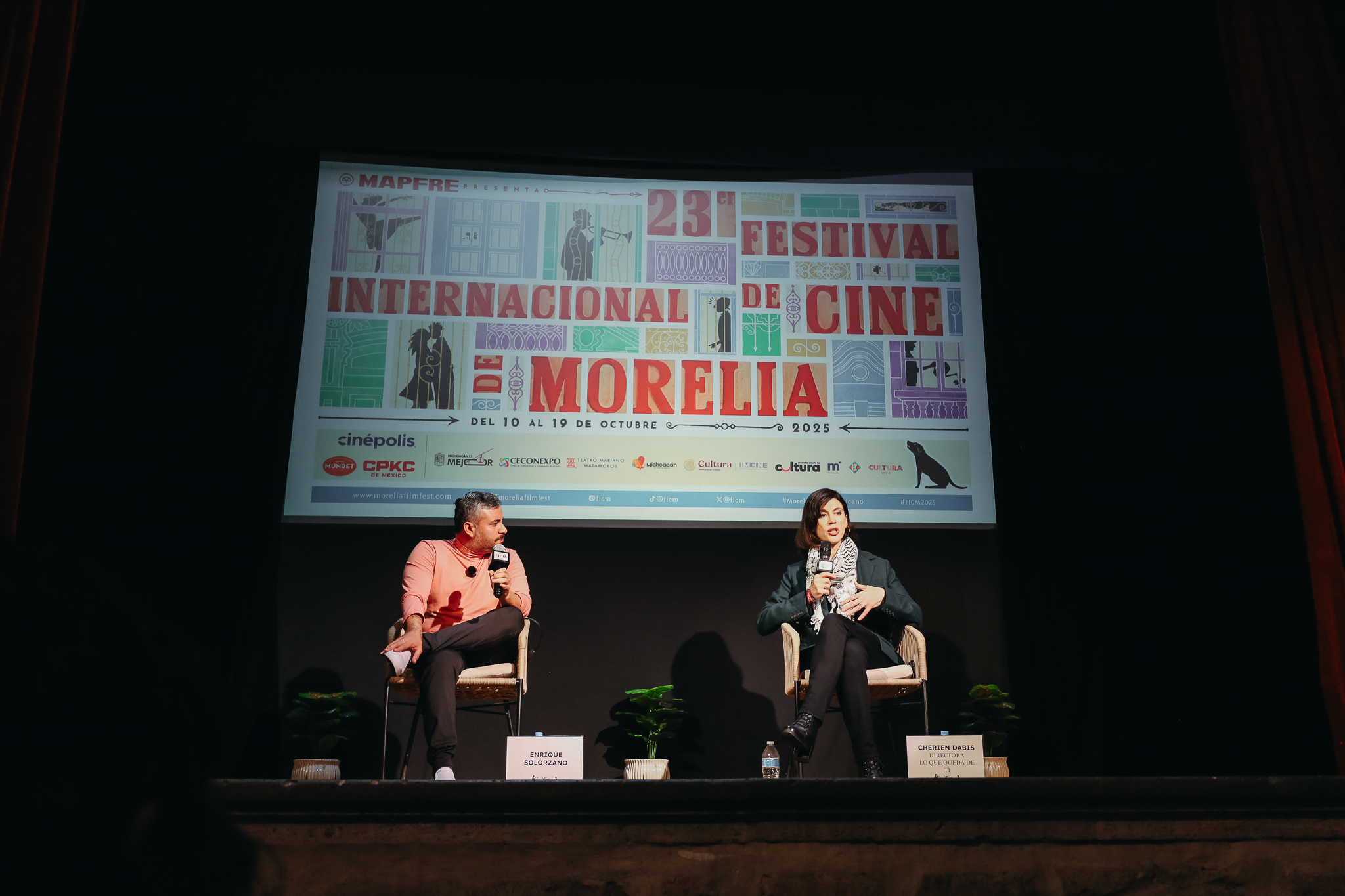 Conferencia de prensa de LO QUE QUEDA DE TI en el 23º FICM