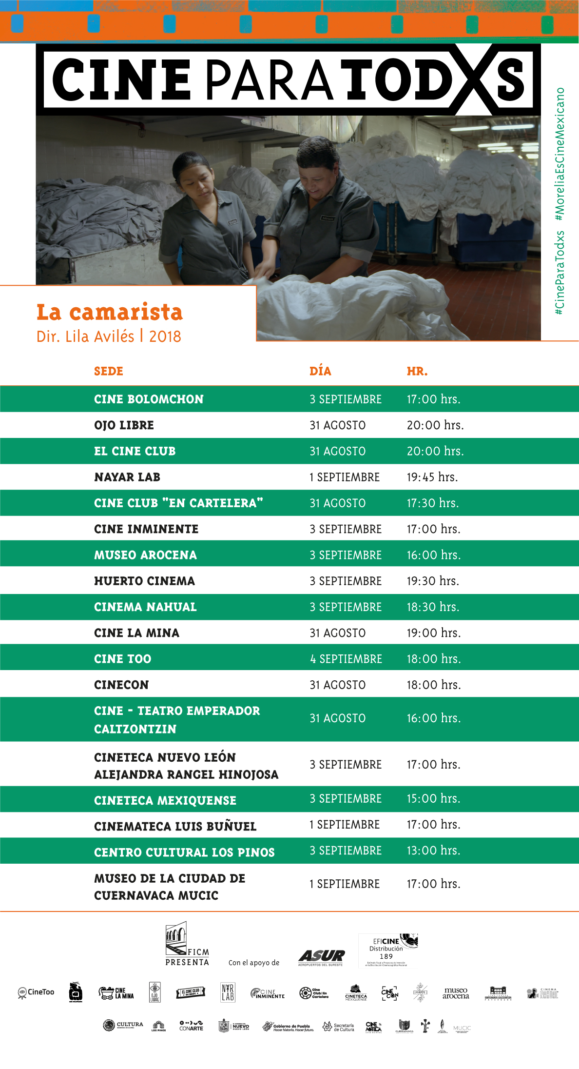 Cartelera La camarista