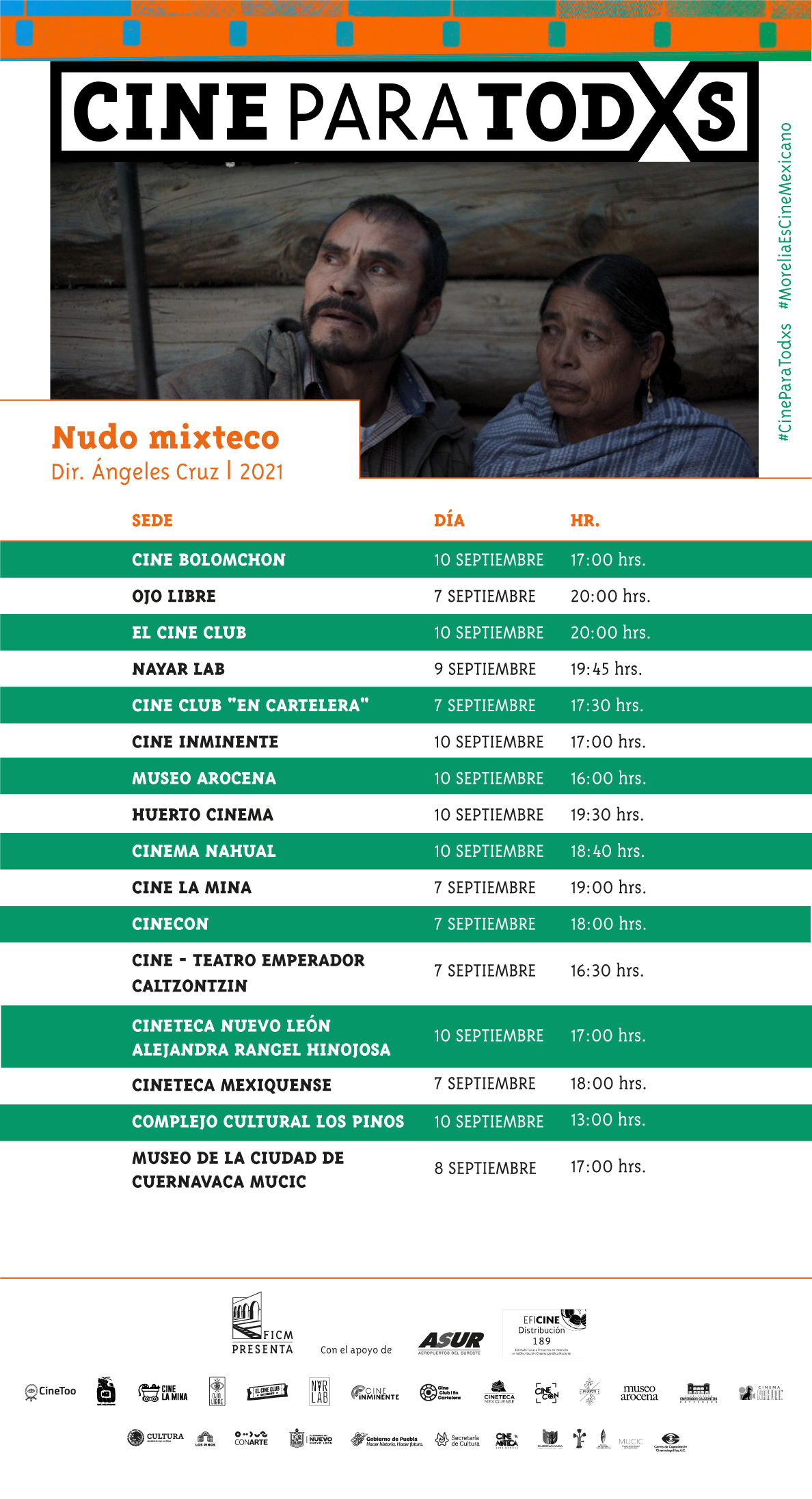 Cartelera Nudo mixteco