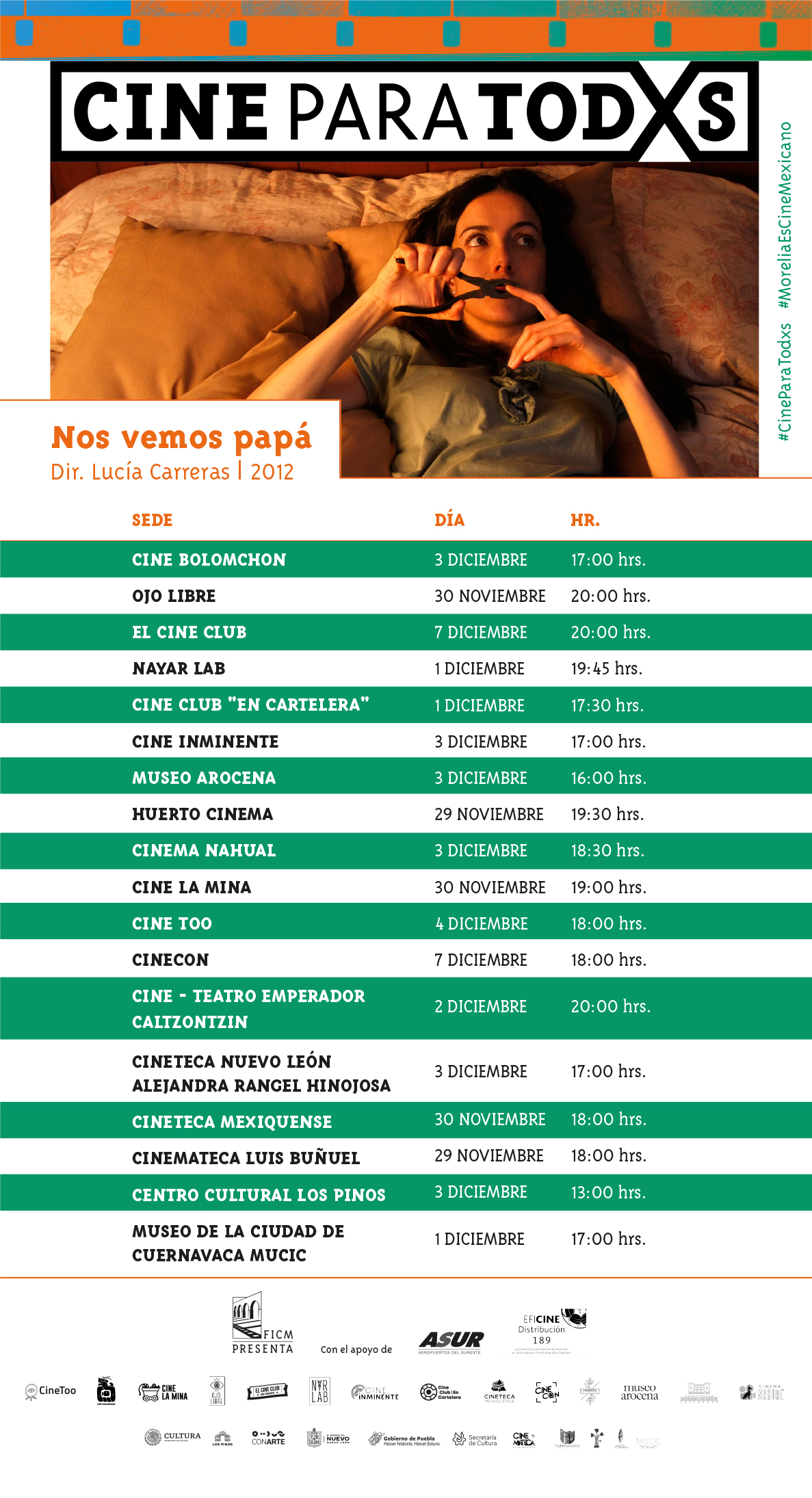 Nos vemos papá (2012, dir. Lucía Carreras)