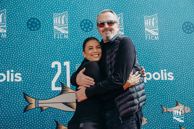 Eva Longoria y Miguel Bosé