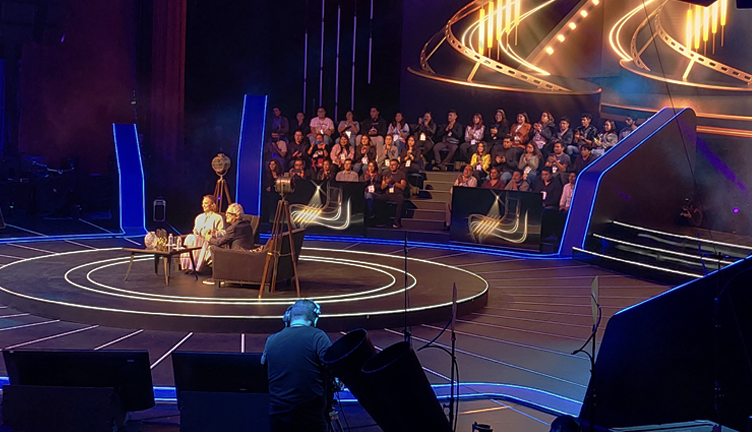 Daniela Michel y Alfonso Cuarón en "México Siglo XXI" 2023