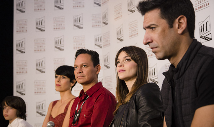 Hayden Meyenberg, Cecilia Suárez , Ernesto Contreras, Irene Azuela and José María Yazpik