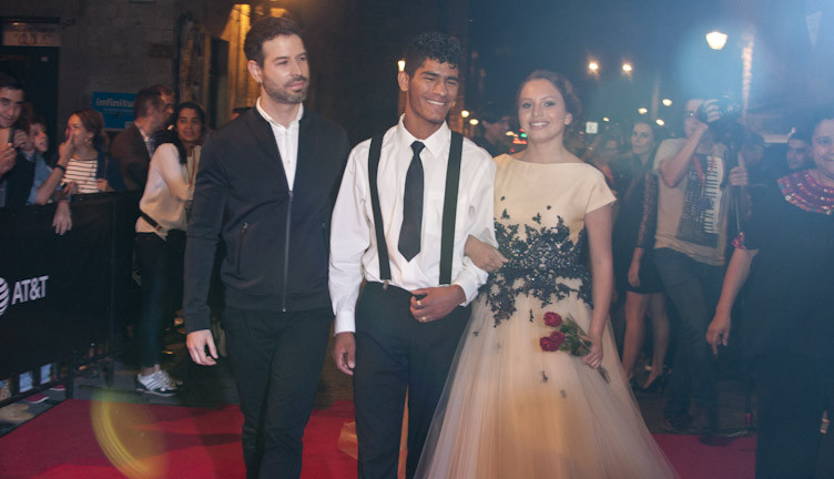 David Pablos, Óscar Torres, Nancy Talamantes.