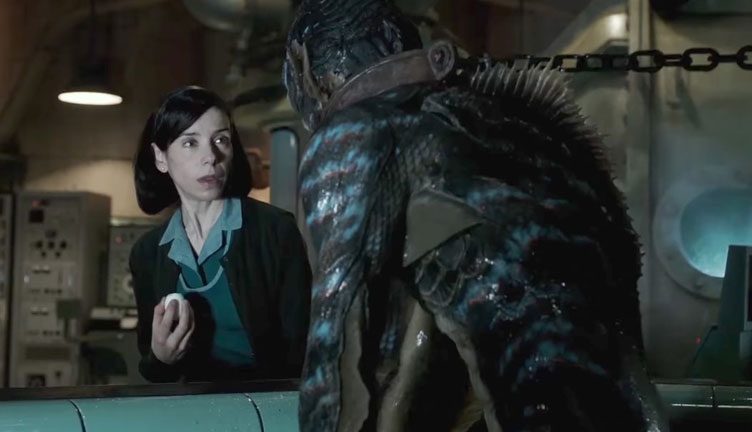 La forma del agua, dir. Guillermo del Toro.