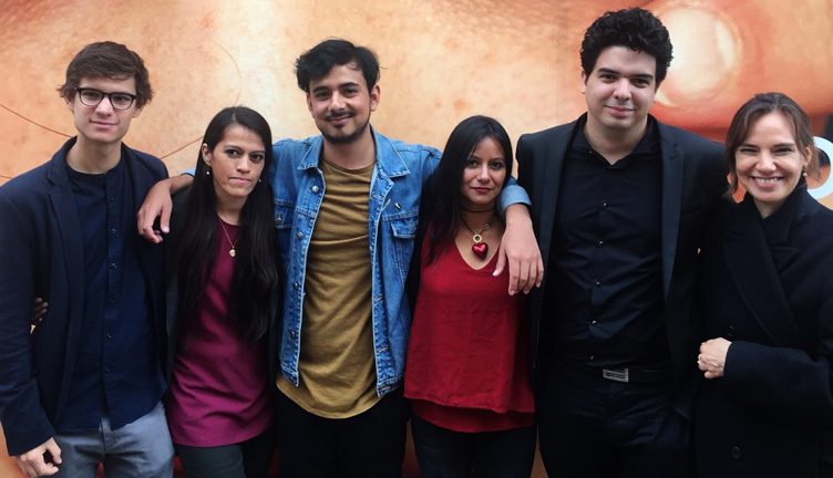 Miguel Labastida, Miriam Balderas, Eduardo Esquivel, Delia Luna, Daniel Nájera y Daniela Michel