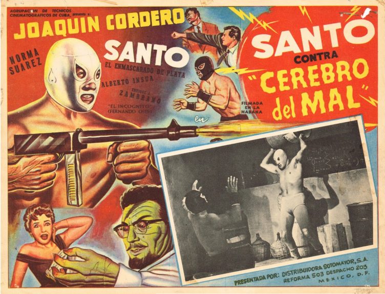 SANTO CONTRA CEREBRO DEL MAL