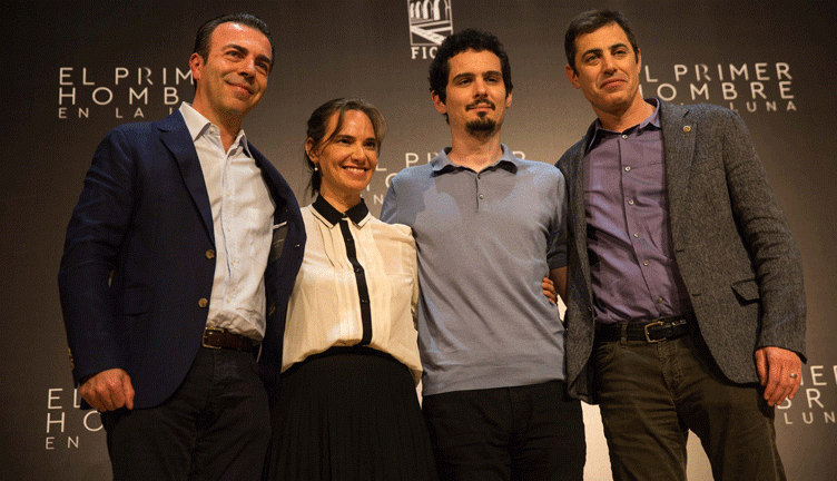 Alejandro Ramírez, Daniela Michel, Damien Chazelle, Josh Singer.