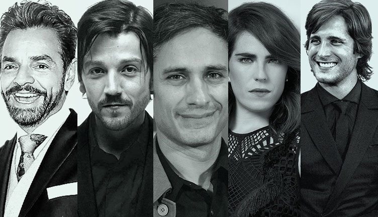 Eugenio Derbez, Diego Luna, Gael García, Karla Souza, Diego Boneta.
