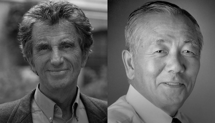 Jack Lang y Kim Dong-ho