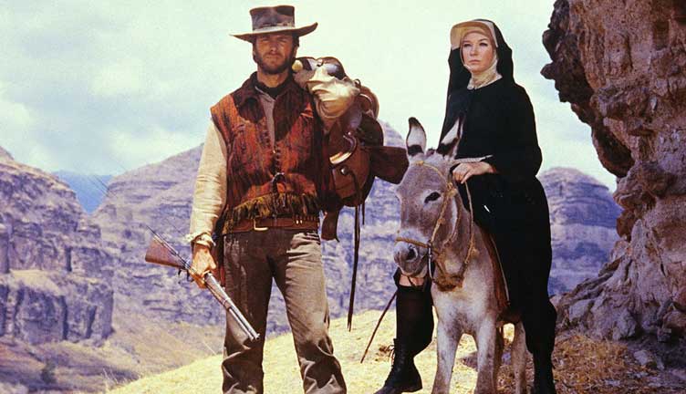 Dos mulas para la hermana Sara (1970, dir. Don Siegel)
