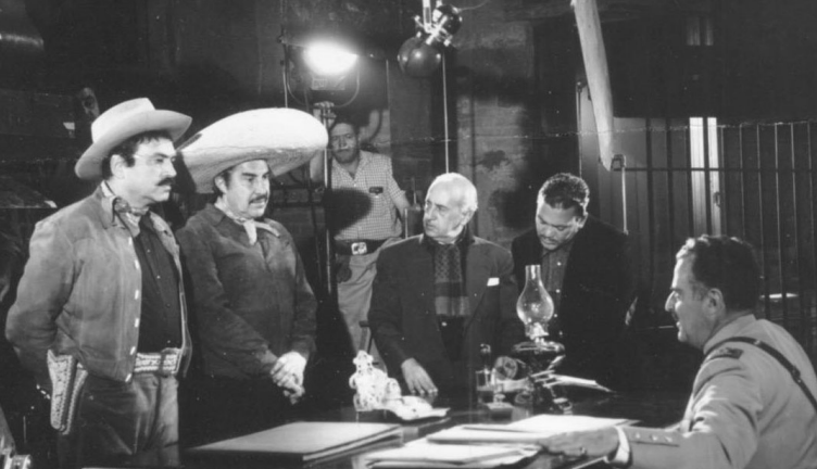 Pedro Armendariz, Emilio “indio” Fernandez y Roberto Rodriguez