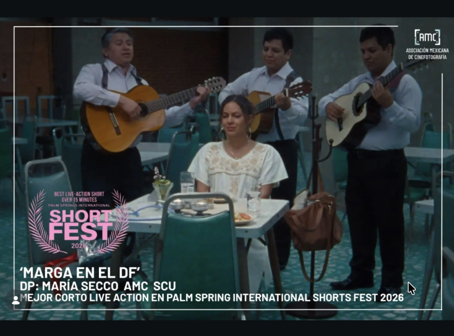 El cortometraje MARGA EN EL DF, de Gabriela Ortega, fue premiado en Palm Springs International ShortFest