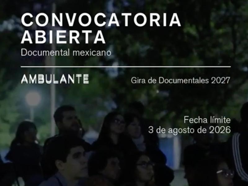 Convocatoria Ambulante 2027