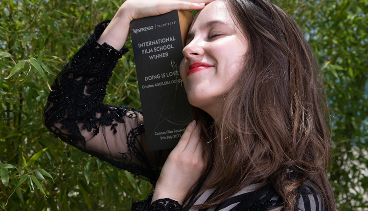 "Todo" es la gente que amo: Cristina Aguilera Ochoa, ganadora de Film School Award