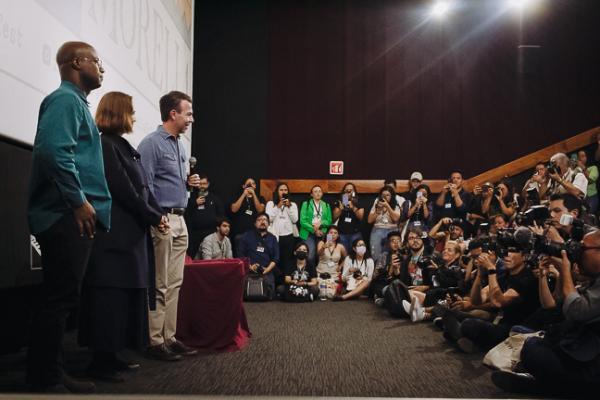 Barry Jenkins, Daniela Michel, Alejandro Ramírez