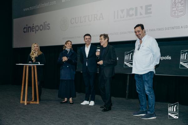 Daniela Michel, Alejandro Ramírez, Willem Dafoe, Cuauhtémoc Cárdenas Batel