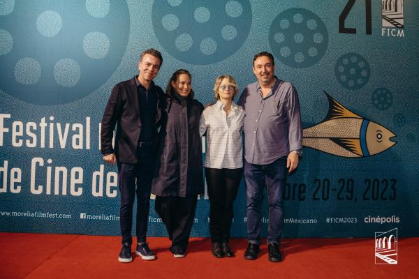 Alejandro Ramírez, Daniela Michel, Jodie Foster,  Cuauhtémoc Cárdenas Batel