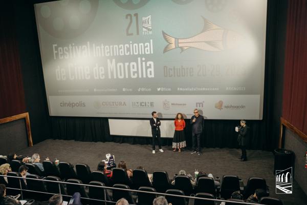 Alejandro Ramírez, Ginevra Elkann y Danny Huston