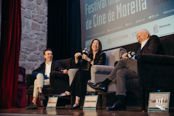 Alejandro Ramírez, Kathleen Kennedy, Frank Marshall