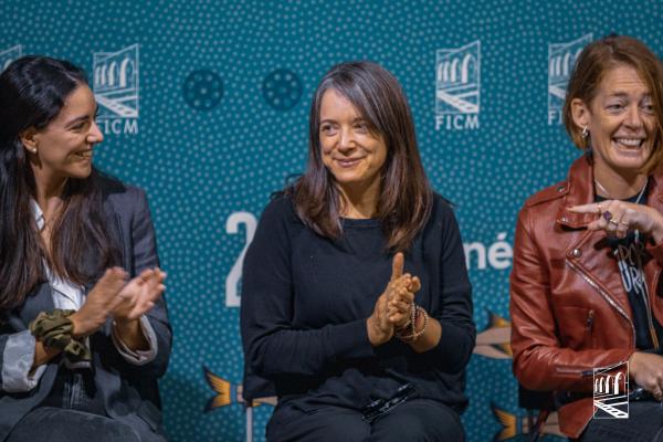 Mónica Vértiz, María Secco y Elisa Miller 