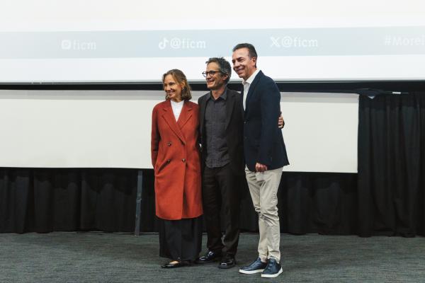 Daniela Michel, Gael García Bernal, Alejandro Ramírez