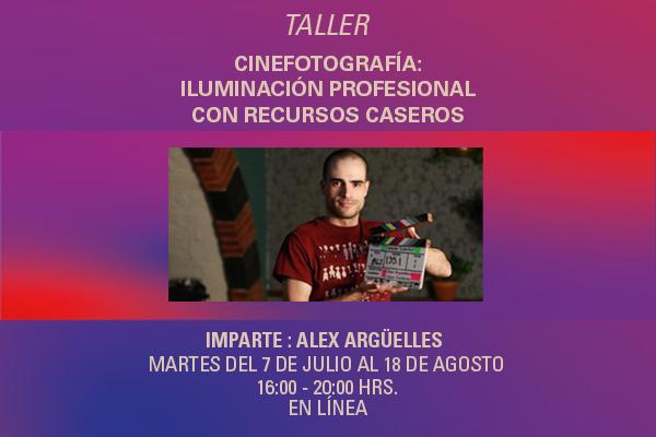 Cinefotografía: Iluminación profesional con recursos caseros